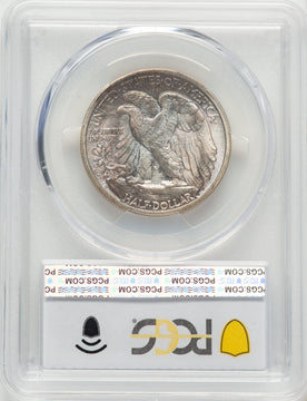 1942-S 50C Walking Liberty Half Dollar PCGS MS67