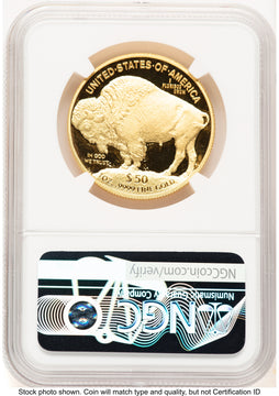 2008-W Proof Gold Buffalo 1 oz Brown Label NGC PF70