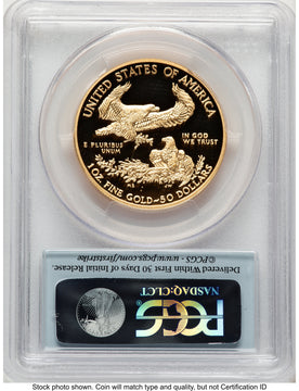 2015-W Proof Gold Eagle 1 oz FS Flag PCGS PR70 2015-W Proof Gold Eagle 1 oz FS Flag PCGS PR70
