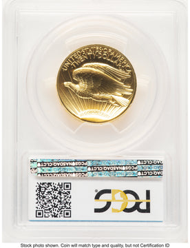 2009 G$20 Ultra High Relief PL Blue Gradient PCGS MS70 2009 G$20 Ultra High Relief PL Blue Gradient PCGS MS70