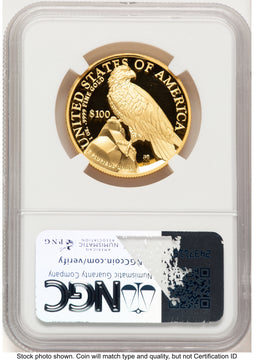 2023-W G$100 American Liberty High Relief Brown Label NGC PF70