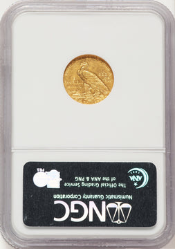 1914 $2.50 Indian Quarter Eagle NGC MS62 1914 $2.50 Indian Quarter Eagle NGC MS62