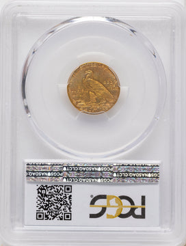 1911-D $2.50 Indian Quarter Eagle PCGS MS64 1911-D $2.50 Indian Quarter Eagle PCGS MS64