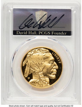 2006-W Proof Gold Buffalo 1 oz David Hall PCGS PR70 2006-W Proof Gold Buffalo 1 oz David Hall PCGS PR70