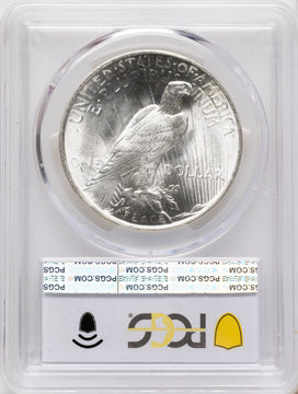 1923 CAC Peace Dollar PCGS MS66+ 1923 CAC Peace Dollar PCGS MS66+