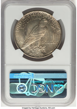 1921 Peace Dollar NGC MS64 1921 Peace Dollar NGC MS64