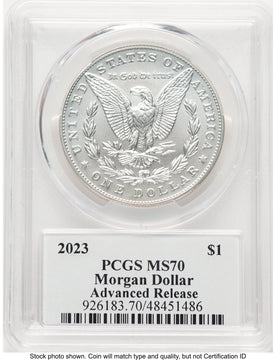 2023 6 Coin Morgan & Peace Dollar Set MS/PR/REV AR John Dannreuther PCGS PR70 2023 6 Coin Morgan & Peace Dollar Set MS/PR/REV AR John Dannreuther PCGS PR70