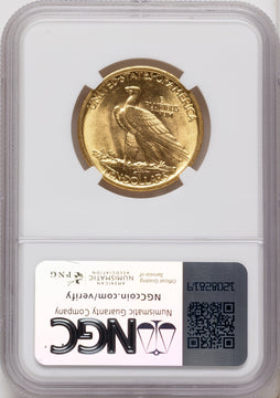 1907 $10 No Motto Indian Eagle NGC MS63 1907 $10 No Motto Indian Eagle NGC MS63