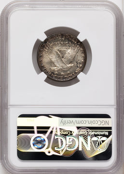 1927-D 25C FH Standing Liberty Quarter NGC MS66 1927-D 25C FH Standing Liberty Quarter NGC MS66