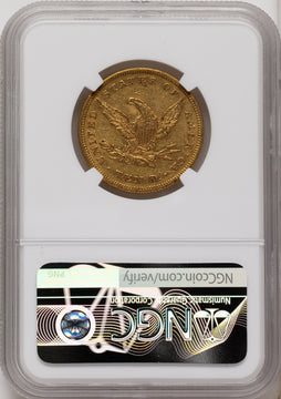 1860 $10 Liberty Eagle NGC AU55 1860 $10 Liberty Eagle NGC AU55