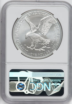 2021 Silver Eagle Type 2 At Dusk & Dawn 35th Anniversary 8th NGC MS69 Michael Gaudioso Signed