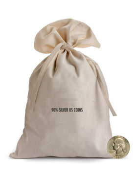 90% Silver Bag Washington Quarters $500 Face