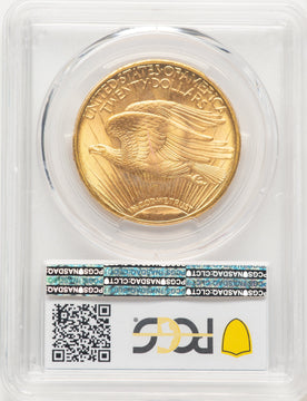 1909/8 $20 Saint-Gaudens Double Eagle PCGS MS66