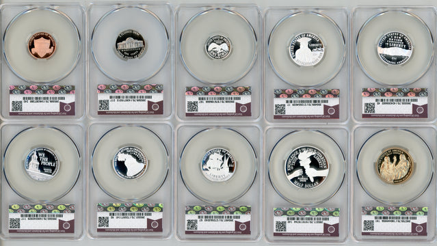2026-S Semiquincentennial US Mint Proof Set CAC PR70 Advanced Delivery Red Book Feigenbaum Label
