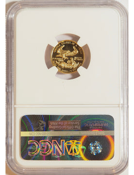 2014 1/10 oz U.S. Mint Proof Gold Eagle NGC PF70 Ultra Cameo