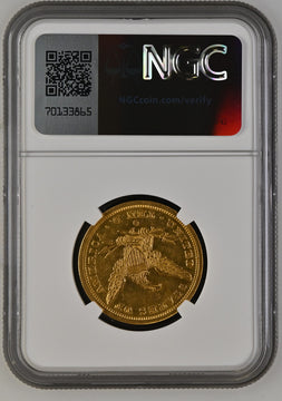 1844-O $10 Liberty Eagle NGC AU55