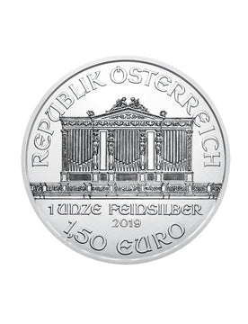 2019 1 oz Austrian Silver Philharmonic Coin