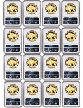 2006-2025 American Gold Buffalo Full Date Run Set NGC PF70