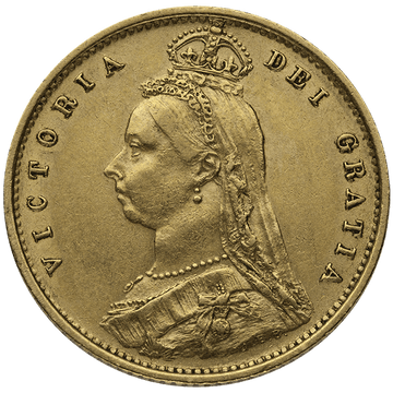 1/2 ENGLISH GOLD SOVEREIGN
