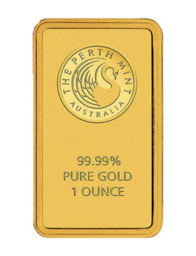 1 oz Perth Mint Gold Bar