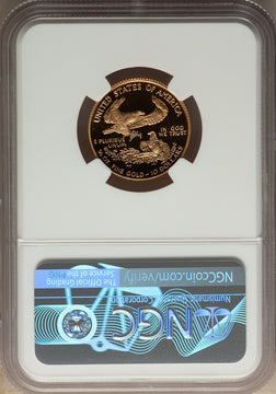 1999-W $10 Quarter-Ounce Gold Eagle NGC MS70