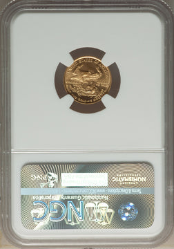 1990 $5 Tenth-Ounce Gold Eagle NGC MS69