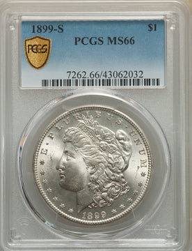 1899-S S$1 Morgan Dollar PCGS MS66