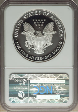 2005-W American Silver Eagle NGC PF70