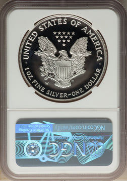 2007-W S$1 Silver Eagle NGC PF70
