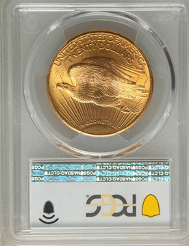 1927 $20 Twenty Dollar Saint-Gaudens Double Eagle PCGS MS66+