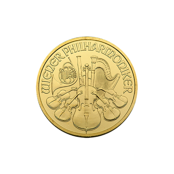 1/4 OZ AUSTRIAN GOLD PHILHARMONIC