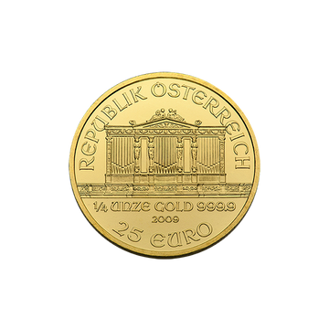 1/4 OZ AUSTRIAN GOLD PHILHARMONIC