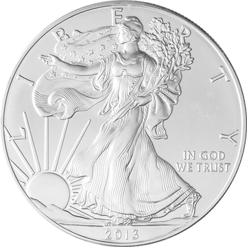 1 oz American Silver Eagle BU Random Year