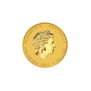 2017 1/10 OZ AUSTRALIAN GOLD ROOSTER