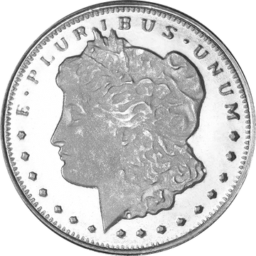 1/10 OZ SILVER ROUND MORGAN