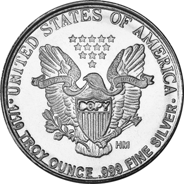1/10 OZ SILVER ROUND WALKING LIBERTY
