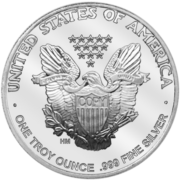 1 oz Walking Liberty Silver Round .999
