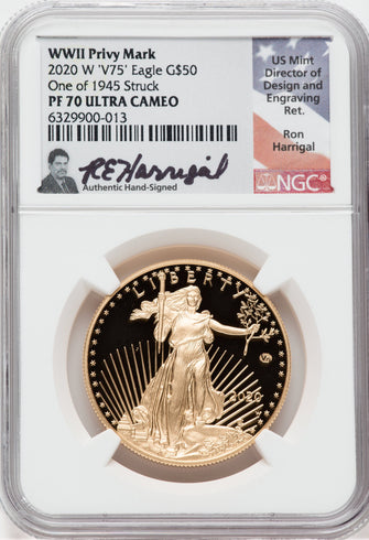 The Legacy and Rarity of Ron Harrigal Signed Coins