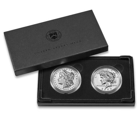 The 2023 Morgan and Peace Silver Dollars