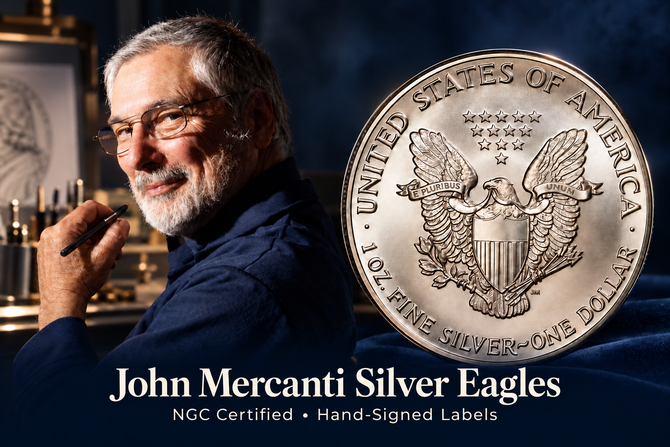 John Mercanti Silver Eagles: Why Collectors Seek His Signed Coins