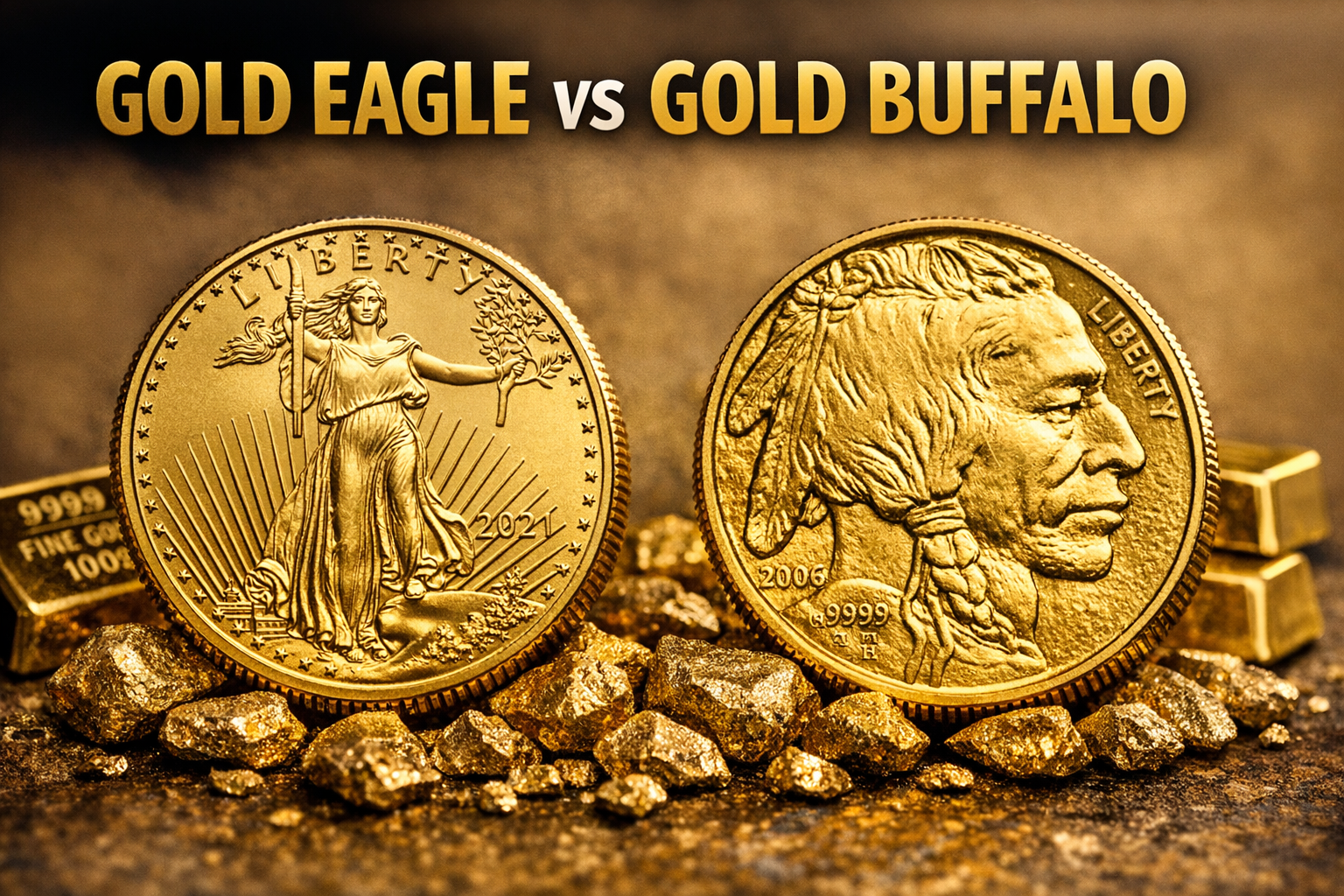 American Gold Eagle vs. American Gold Buffalo: Which Gold Coin Is the Better Investment?