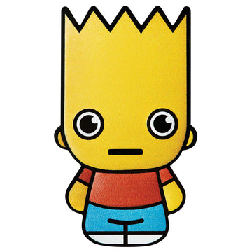 2022 1 oz Bart Simpson .999 Silver Minted Mini Coin With Presentation Case