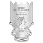2022 1 oz Bart Simpson .999 Silver Minted Mini Coin With Presentation Case