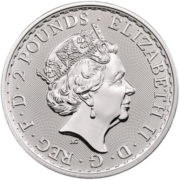 2021 1 oz Silver Britannia Great Britain