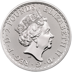 2021 1 oz Silver Britannia Great Britain