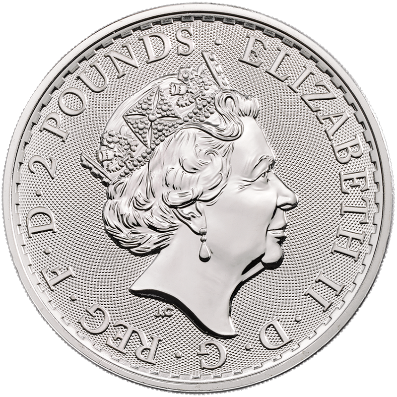 2021 1 oz Silver Britannia Great Britain
