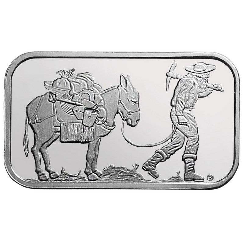 1 oz SilverTowne Prospector Silver Bar