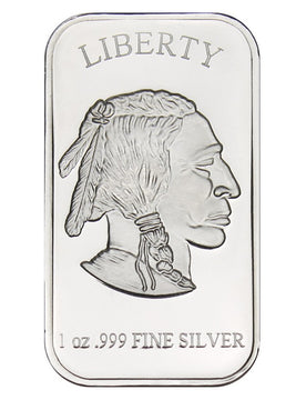 1 oz SilverTowne Buffalo Silver Bar