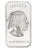 1 oz SilverTowne Buffalo Silver Bar