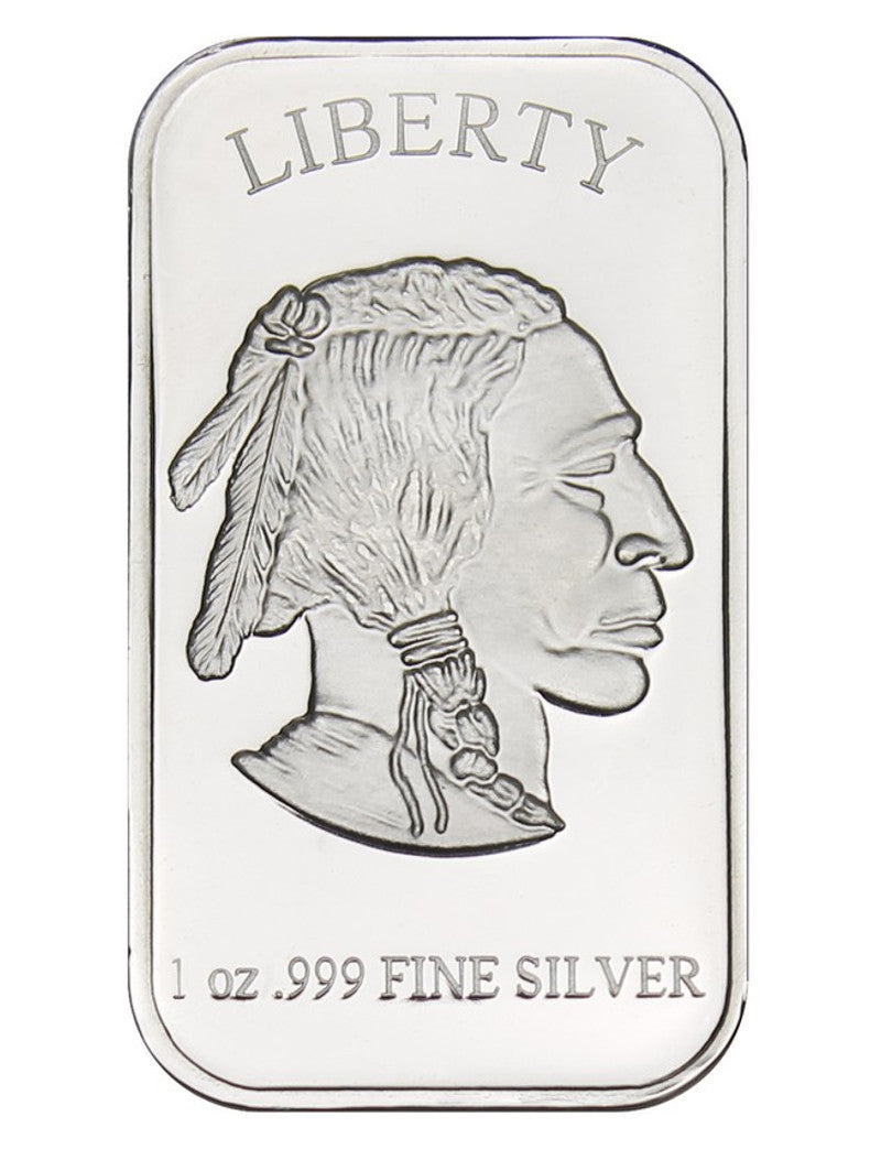 1 oz SilverTowne Buffalo Silver Bar